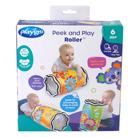 Playgro Pick and Play Roller 6м+ Надуваема Играчка Валяк с Цветни Топки във Вътрешността