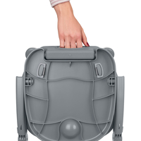 KikkaBoo Седалка за Хранене Повдигаща Pappo Army Green 2025