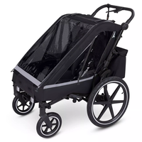 ABC Design Детска Количка за Колело Bicycle Trailer Tour Ink with 2 Comfort Seats & Air Wheels