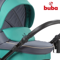  Бебешка количка 3в1 Buba Bella 755, Pewter-Green 