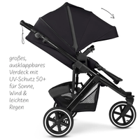 ABC Design Running Stroller Salsa 5 Run Coal Комбинирана Спортна Детска Количка