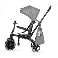  Триколка KinderKraft Jazz, 4в1, Сива 