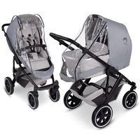 ABC Design Rain Cover 4 Seasons for Stroller Дъждобран с Цип за Детска Количка 2 в 1