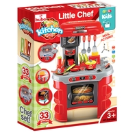  Детска кухня Buba Kitchen Cook 008-908А, Червена 