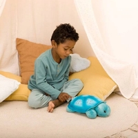 Cloud B Звезден Проектор с 3 Цвята Светлина и Звуци Twinkling Twilight Turtle Aqua