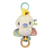 Playgro Fauna Friends Музикална Плюшена Играчка Какаду за Количка, 0м+