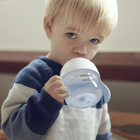 Philips Avent SCF263/61 Natural Response 150мл Тренировъчно Шише с Биберон без Протичане Поток 5 за Преход към Чаша с Дръжки от 6м+