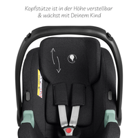 ABC Design Infant Car Seat Tulip i-Size for Newborn Babys Кош за Новородено Bubble