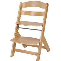 KikkaBoo Дървен Стол за Храненe Nordy Wood