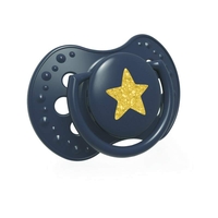 Силиконова залъгалка 2 бр Stardust 0-3м