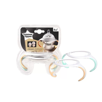 Tommee Tippee ДРЪЖКИ ЗА ШИШЕТА  4м+ (2 бр./оп.) ОРАНЖ