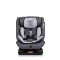 Chipolino Столче за кола 40-150 cm I-SIZE АВИАТО Пепелно