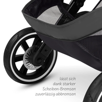 ABC Design Running Stroller Salsa 5 Run Coal Комбинирана Спортна Детска Количка