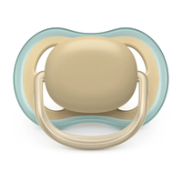 Philips AVENT SCF085/15 Комплект 2 Броя Ортодонтични Залъгалки Ultra Air в Кутия за Стерилизиране от 0м+