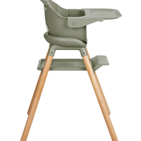 KikkaBoo Стол за Хранене 6в1 Woody Army Green 2024