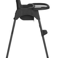 KikkaBoo Стол за Хранене 2в1 Jammy Black