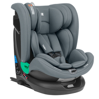 KikkaBoo Столче за Кола 40-150 см i-Roll i-SIZE Dark Grey