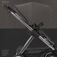 ABC Design Samba 2 Almond Комбинирана Детска Количка 2 в 1