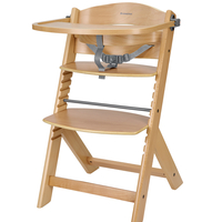 KikkaBoo Дървен Стол за Храненe Nordy Wood