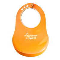 Tommee Tippee Essentials Comfi Neck Мекият Силиконов Лигавник с Джоб