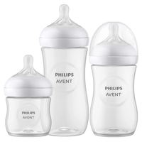 Philips Avent КОМПЛЕКТ за Новородено Natural Response 3.0 - с 3 Шишета и Четка БАЗОВ