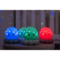 Cloud B Нощна Лампа Twinkles To Go Octo Pastel Green