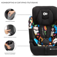 Kinderkraft Столче за Кола Comfort Up i-Size Happy Shapes