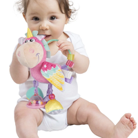 PLAYGRO Дрънкалка Кончето Хоп Троп 3м+ Розова 0183303