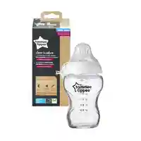 Tommee Tippee Стъклено Шише за Хранене Easi-Vent  250 ml 0м+