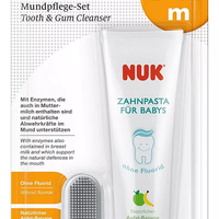 NUK Пръстче за Масаж + Паста за Зъби за Деца над Три Месеца