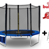 Детски батут Buba 8FT (252 см) с мрежа и стълба