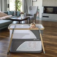  Бебешка кошара KinderKraft 4 в 1 Sofi, Сива 