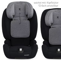 ABC Design Car Seat Aspen 2 Fix i-Size 15 months to 12 years Столче за Кола Graphite