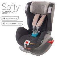  Столче за кола Avionaut Glider Softy F.04, 9-25 кг, Сиво/Синьо 