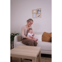 Petit ARTichaut Дървена Пъзел Рамка за Бебешки Отпечатъци и Снимки vy Grey