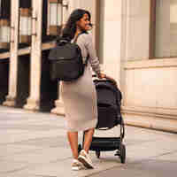 Nuna Diaper Bag Caviar Чанта за Детска Количка