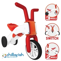  Колело за балансиране Chillafish Bunzi 2в1, Червено 