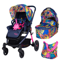 Бебешка количка 2в1 Cosatto CT4524B WOWEE Club Tropicana + чанта