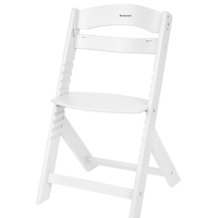 KikkaBoo Дървен Стол за Храненe Nordy White