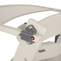 KikkaBoo Дървен Стол за Храненe Nordy Light Beige