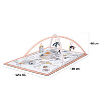 Образователна гимнастика KinderKraft TIPPY, 3 в 1 