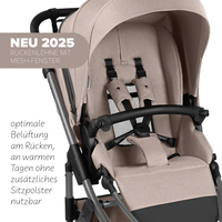 ABC Design Running Stroller Salsa 5 Run Camel Комбинирана Спортна Детска Количка