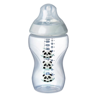 Tommee Tippee ШИШЕ ЗА ХРАНЕНЕ EASI VENT 340 ml 3м+ РОЗОВ/ПАНДИ