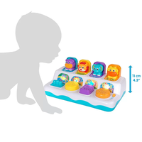 PLAYGRO МУЗИКАЛНА ИГР. СЪС СВЕТЛИНИ ИЗСКАЧАЩИ ЖИВОТНИ 12-36М