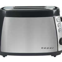  Метален тостер Beper BT.110, Инокс 