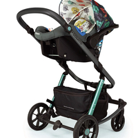 Промопакет Cosatto Giggle Quad Hare Wood 3в1 + i-Size база и чувалче за крака