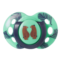 Tommee Tippee Ортодонтични Залъгалки Fun Friends 18-36М+ 2 Броя Кафяви Мечета