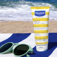 Mustela Слънцезащитен Лосион SPF 50+ за Лице и Тяло 100 ml
