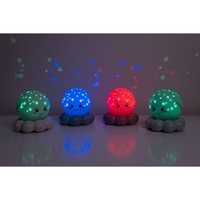 Cloud B Нощна Лампа Twinkles To Go Octo Pastel Green