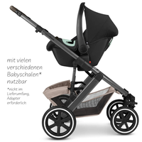ABC Design Salsa 5 Air Camel Комбинирана Детска Количка 2 в 1